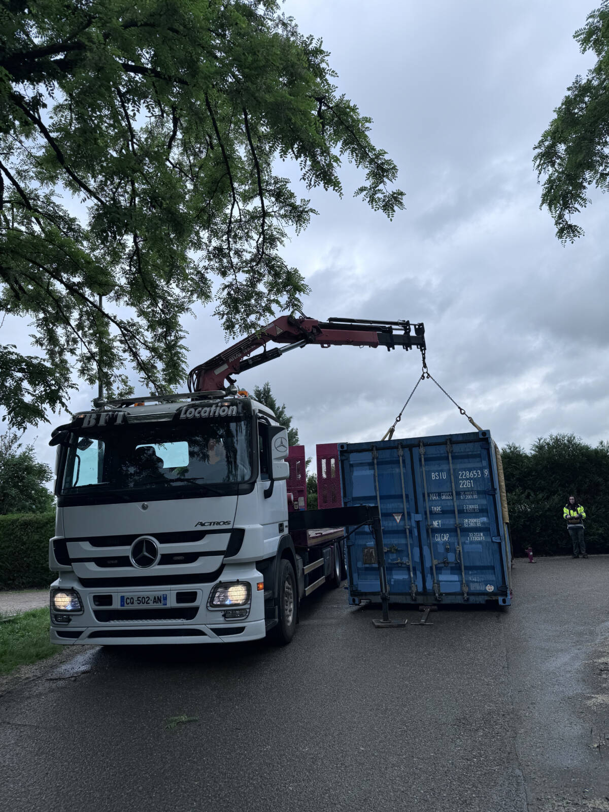 Camion grue Wittenheim