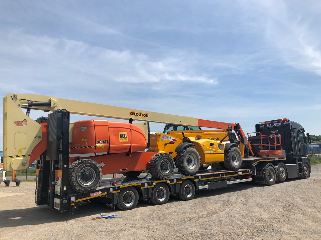 Transport d&rsquo;engins de TP, de levage et agricoles dans le Grand Est Wittenheim