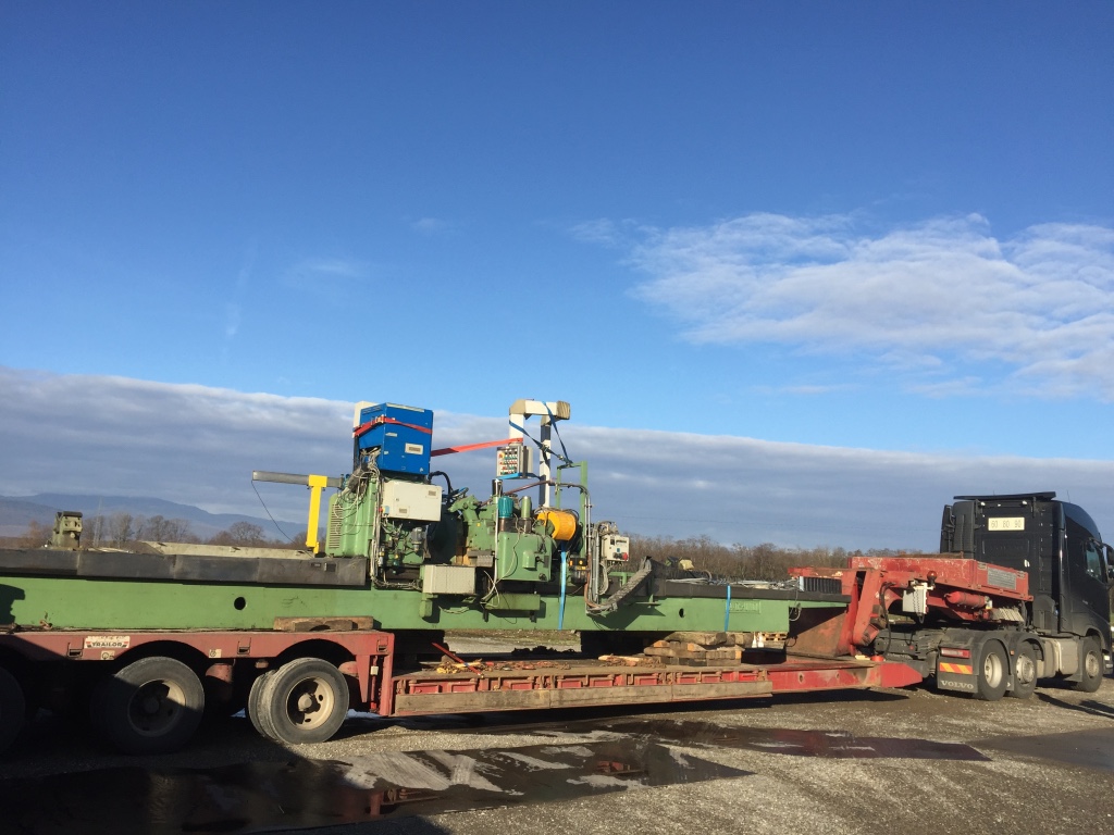 Transfert industriel et de manutention avec levage dans le Grand Est Mulhouse